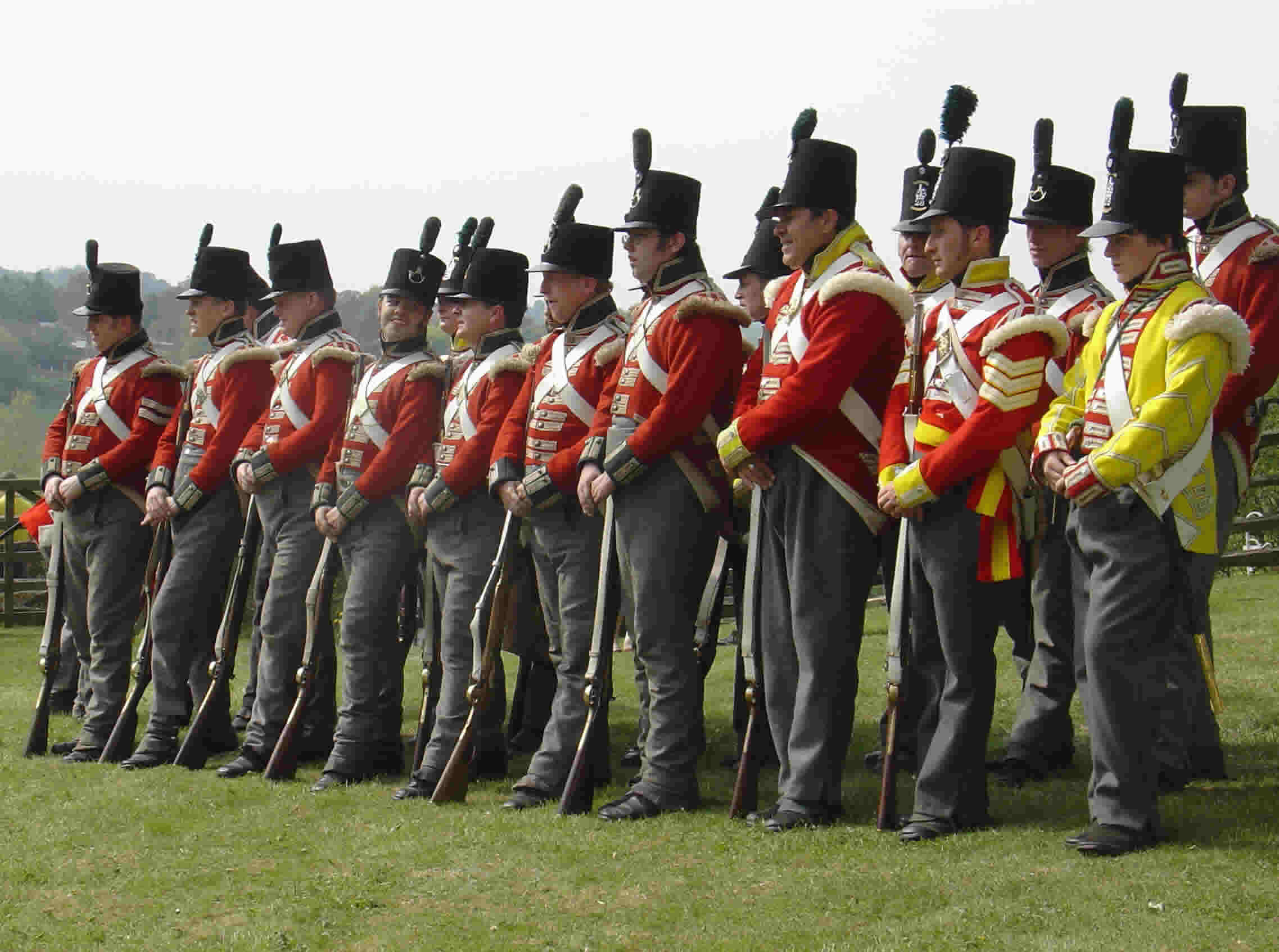Soldiers At Pockerley Old Hall